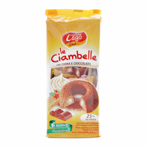 Bánh Lago Sô cô la Le Ciambelle 240g