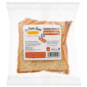 Bánh mì sandwich Le Pain Dore 4 lát 100g