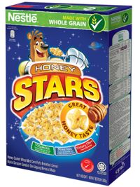 Bánh ngũ cốc ăn sáng Mật ong Nestle Honey Star 300g