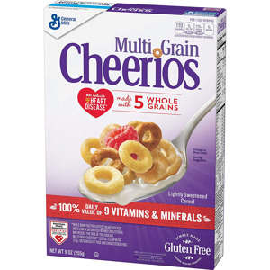 Bánh ngũ cốc  Cheerios Multi Grain 347g