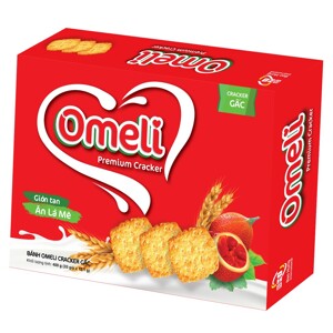 Bánh Omeli Cracker - Hộp giấy 400g