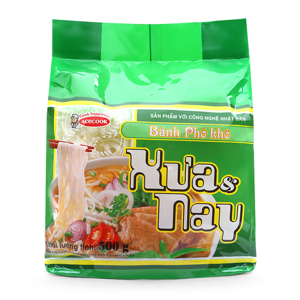 Bánh Phở Khô Xưa & Nay Gói 500g