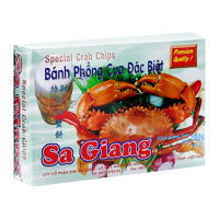 Bánh phồng cua đặc biệt Sa Giang hộp 200g