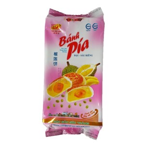 Bánh pía trứng muối-đậu xanh-sầu riêng-Tân Huê Viên