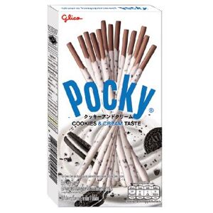 Bánh que Glico Pocky cookies & cream hộp 40g