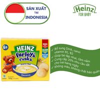 Bánh qui dành cho trẻ em Heinz Farley chuối 120g