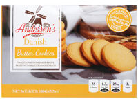 Bánh quy bơ truyền thống Andersen’s Danish hộp 100g