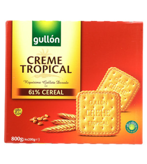 Bánh quy Gullón Creme Tropical có đường – hộp 800g