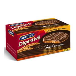 Bánh quy lúa mỳ Digestive hiệu McVities hộp 200g