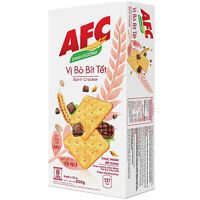 Bánh quy mặn vị bò bít tết AFC 200g (8 gói)