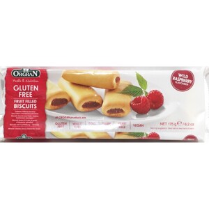 Bánh quy nhân phúc bồn tử Orgran 175g