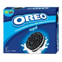 Bánh quy socola oreo vị vani hộp 342g