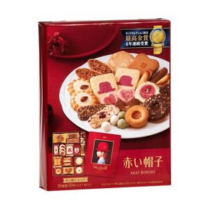 Bánh quy tổng hợp Akai Bohshi Red Hat Biscuits 352g