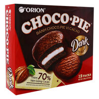 Bánh vị ca cao Choco-pie Dark hộp 360g (12 cái)