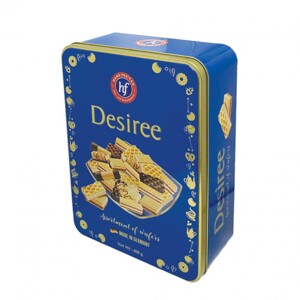 Bánh xốp Desiree hộp thiếc 400g