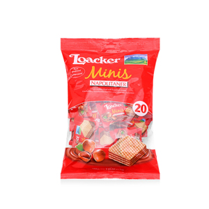 Bánh xốp Loacker Minis Napolitaner 200g