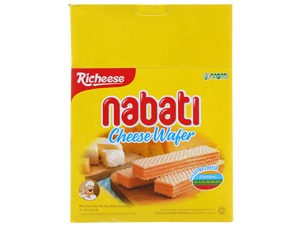 Bánh xốp nhân phô mai Nabati hộp 320g