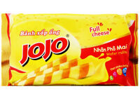 Bánh xốp ống nhân phô mai Jojo gói 125g