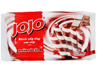 Bánh xốp ống nhân socola Jojo gói 125g