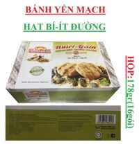 Bánh yến mạch hạt bí Sunrise Malaysia 178g