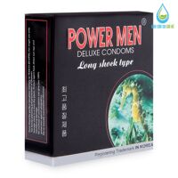 Bao cao su Power men cá ngựa  Hộp 3 cái