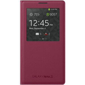 Bao da Flip S-view Galaxy Note 3 N900 - Plum