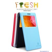 Bao da Fresh cho OPPO Find 7 ( X9007 ) hiệu Nillkin