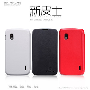 Bao da LG Nexus 4 E960 Leather Case chính hãng Nillkin