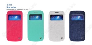 Bao da S view cover cho Samsung Galaxy S4 mini i9190 hiệu Hoco