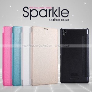 Bao da Sony Xperia T3 hiệu Nillkin Sparkle