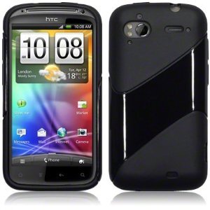 Bao da xọc caro gập đứng cho HTC Sensation XE G14