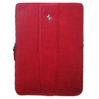 Bao rút Ferrari Ipad Sleeve Leather Zippper