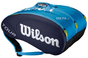 Bao Vợt Tennis Wilson Tour Blue 15 Cây WRZ840415