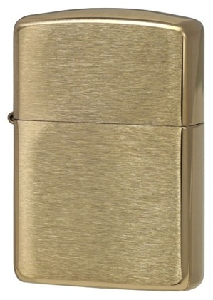 Bật lửa Zippo 168 Armor Brushed Brass