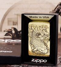 Bật lửa Zippo Armor Cá Chép Hóa Rồng ZP‑CC2