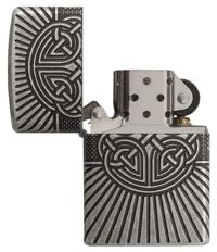 Bật lửa Zippo Armor Celtic Cross Design