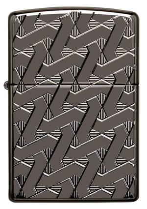 Bật lửa Zippo Armor Geometric Weave Design 49173