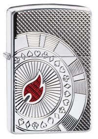 Bật lửa Zippo Armor Poker Chip Design