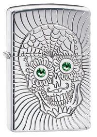 Bật lửa Zippo Armor Sugar Skull Design