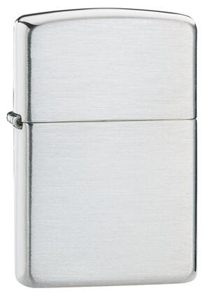 Bật lửa Zippo Brushed Sterling Silver