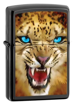 Bật lửa Zippo BS Leopard High Polish Black