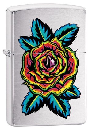 Bật lửa Zippo Flower Tattoo