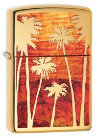 Bật lửa Zippo Fusion Palm Tree Sunset