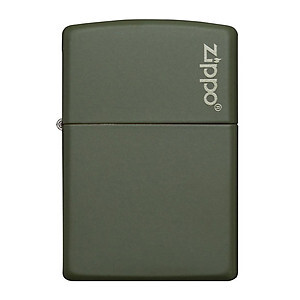 Bật lửa Zippo Green Matte with Zippo Logo