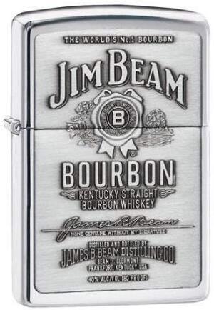 Bật lửa Zippo Jim Beam Pewter Emblem High Polish