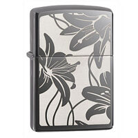 Bật lửa Zippo Lily Black Ice