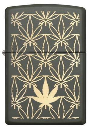 Bật lửa Zippo Marijuana Pattern