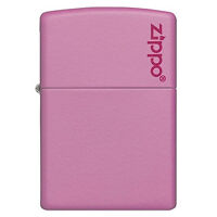 Bật lửa Zippo Pink Matte with Logo