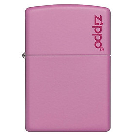 Bật lửa Zippo Pink Matte with Logo