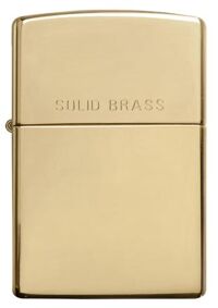 Bật lửa Zippo Polished Brass Engraved